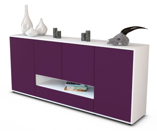 Sideboard Felicitas, Lila (180x79x35cm)