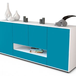 Sideboard Felicitas, Türkis (180x79x35cm)