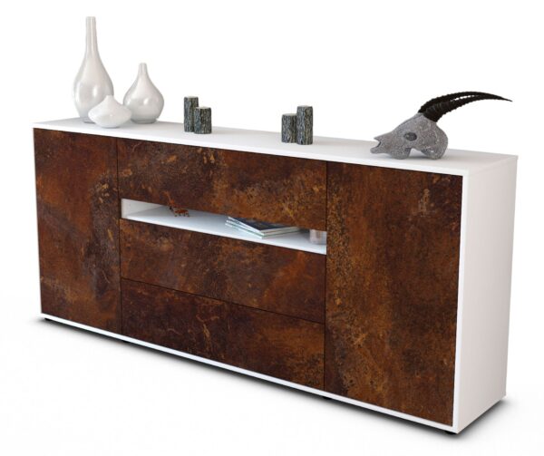 Sideboard Fernanda, Rost (180x79x35cm)