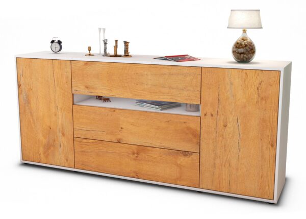 Sideboard Fernanda, Eiche (180x79x35cm)