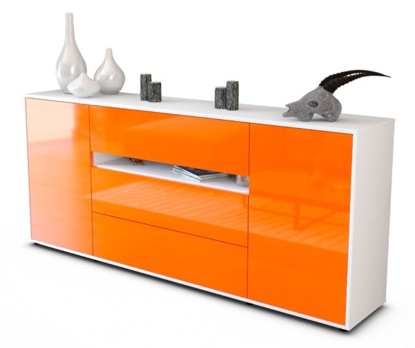 Sideboard Fernanda, Orange (180x79x35cm)
