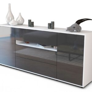Sideboard Fernanda, Grau (180x79x35cm)