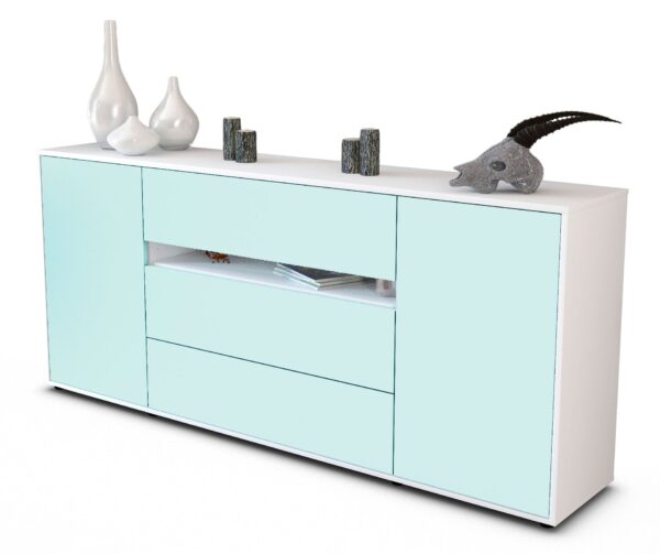 Sideboard Fernanda, Mint (180x79x35cm)
