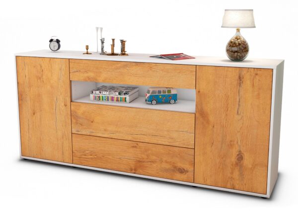 Sideboard Filippa, Eiche (180x79x35cm)