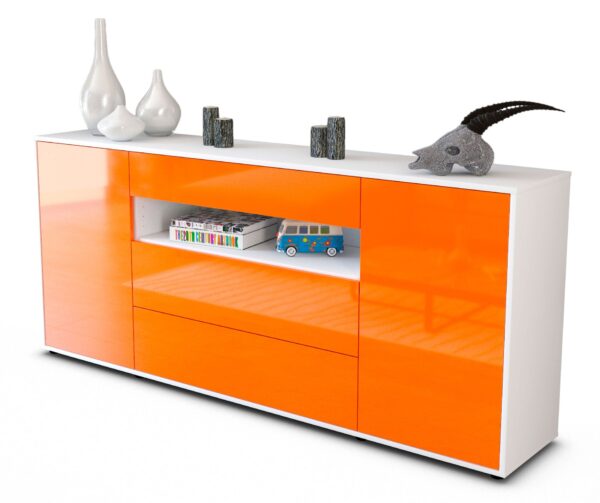 Sideboard Filippa, Orange (180x79x35cm)