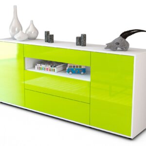 Sideboard Filippa, Grün (180x79x35cm)