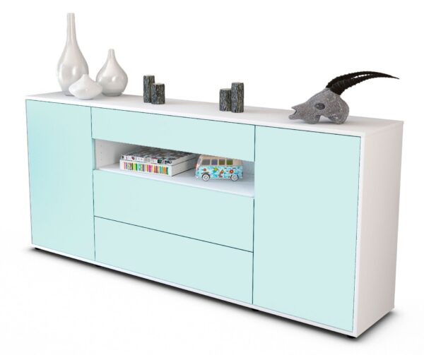Sideboard Filippa, Mint (180x79x35cm)