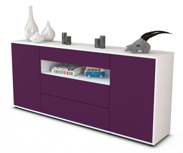 Sideboard Filippa, Lila (180x79x35cm)