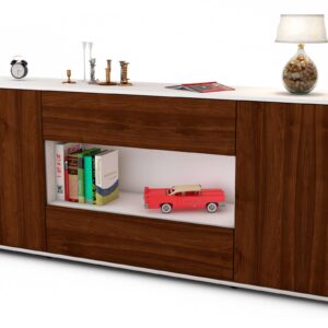 Sideboard Filomena, Walnuss (180x79x35cm)