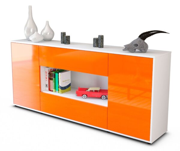 Sideboard Filomena, Orange (180x79x35cm)