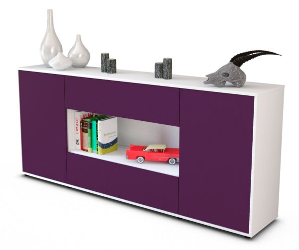 Sideboard Filomena, Lila (180x79x35cm)