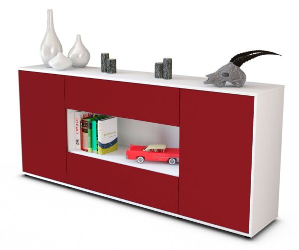 Sideboard Filomena, Bordeaux (180x79x35cm)