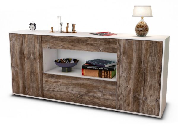 Sideboard Fiora, Treibholz (180x79x35cm)