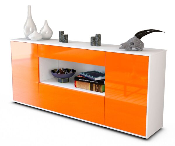 Sideboard Fiora, Orange (180x79x35cm)