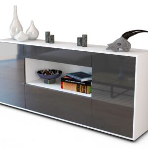 Sideboard Fiora, Grau (180x79x35cm)