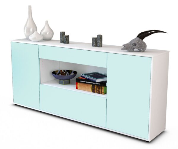 Sideboard Fiora, Mint (180x79x35cm)