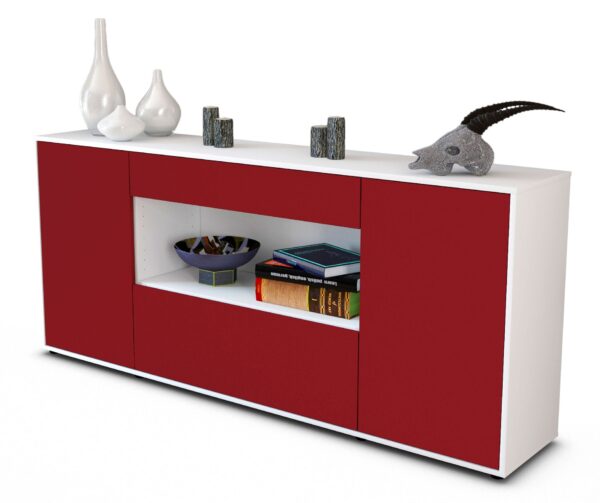 Sideboard Fiora, Bordeaux (180x79x35cm)