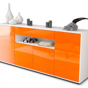 Sideboard Fiorella, Orange (180x79x35cm)