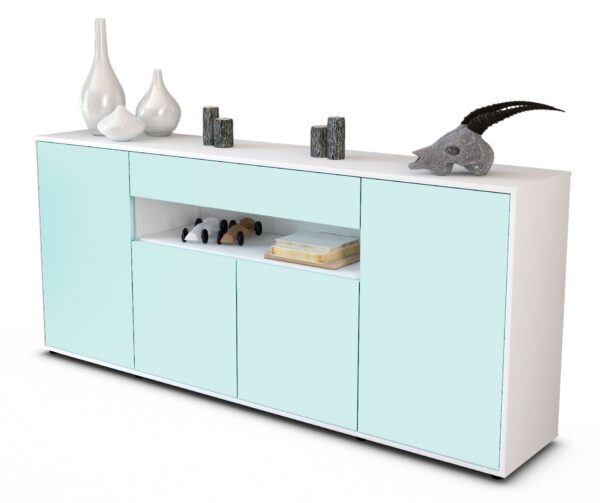 Sideboard Fiorella, Mint (180x79x35cm)