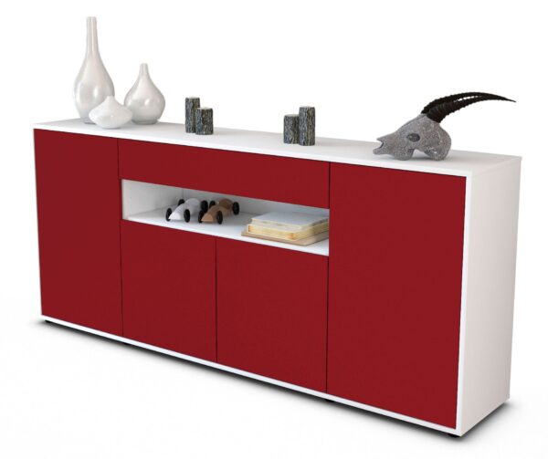 Sideboard Fiorella, Bordeaux (180x79x35cm)