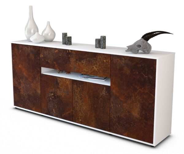 Sideboard Flavia, Rost (180x79x35cm)