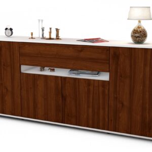 Sideboard Flavia, Walnuss (180x79x35cm)