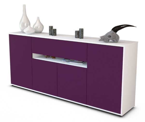 Sideboard Flavia, Lila (180x79x35cm)