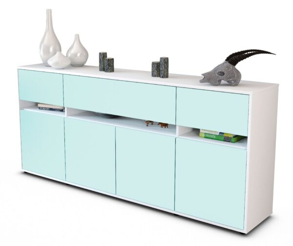 Sideboard Flora, Mint (180x79x35cm)