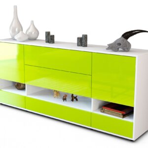 Sideboard Florentina, Grün (180x79x35cm)