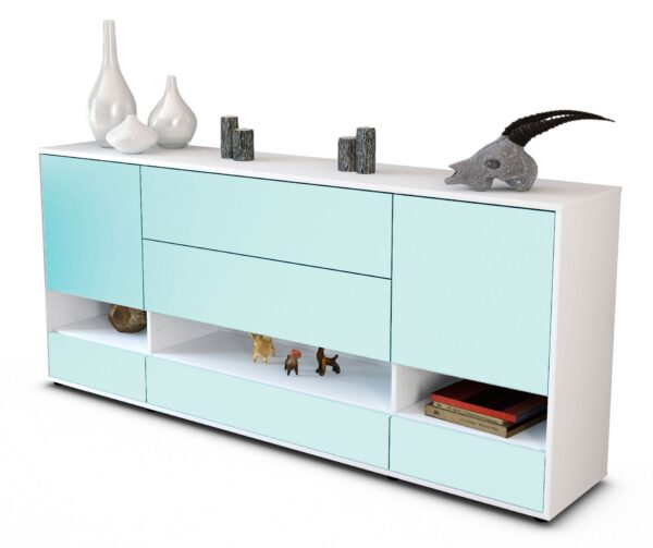 Sideboard Florentina, Mint (180x79x35cm)