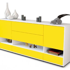 Sideboard Florentina, Gelb (180x79x35cm)