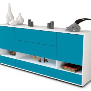 Sideboard Florentina, Türkis (180x79x35cm)