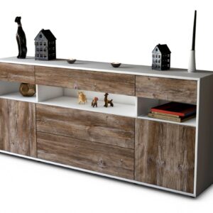 Sideboard Floria, Treibholz (180x79x35cm)