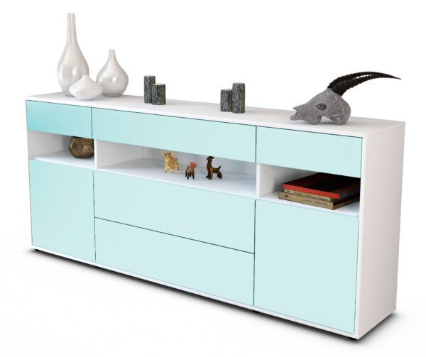 Sideboard Floria, Mint (180x79x35cm)