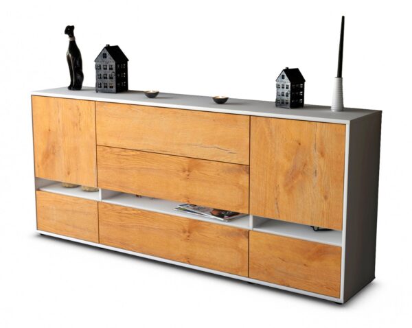 Sideboard Floriana, Eiche (180x79x35cm)
