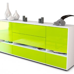 Sideboard Floriana, Grün (180x79x35cm)