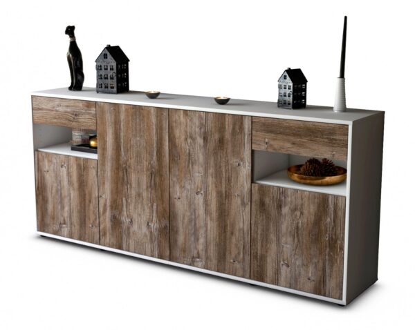 Sideboard Franca, Treibholz (180x79x35cm)