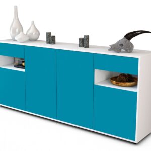 Sideboard Franca, Türkis (180x79x35cm)