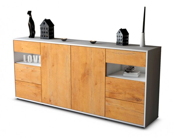 Sideboard Francesca, Eiche (180x79x35cm)