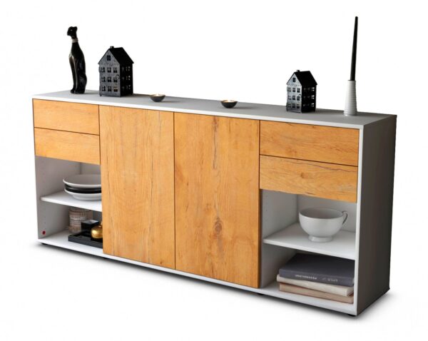 Sideboard Franka, Eiche (180x79x35cm)