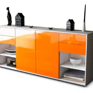 Sideboard Franka, Orange (180x79x35cm)