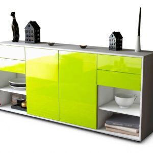 Sideboard Franka, Grün (180x79x35cm)