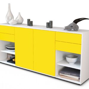 Sideboard Franka, Gelb (180x79x35cm)