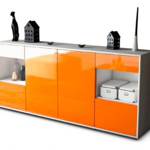 Sideboard Gabriella, Orange (180x79x35cm)