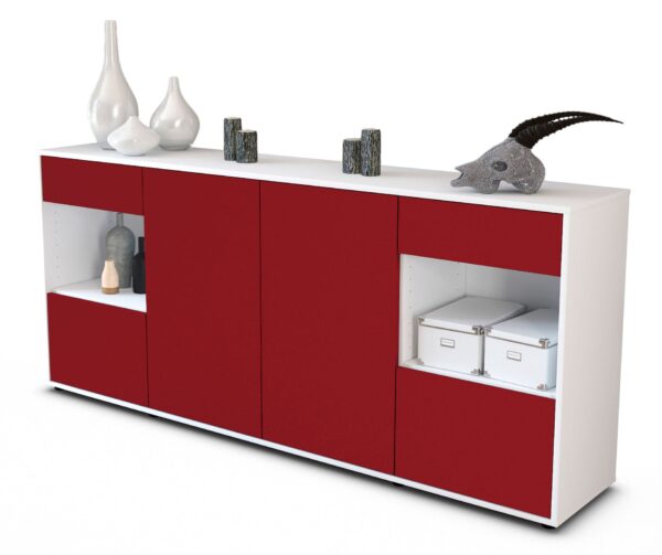 Sideboard Gabriella, Bordeaux (180x79x35cm)
