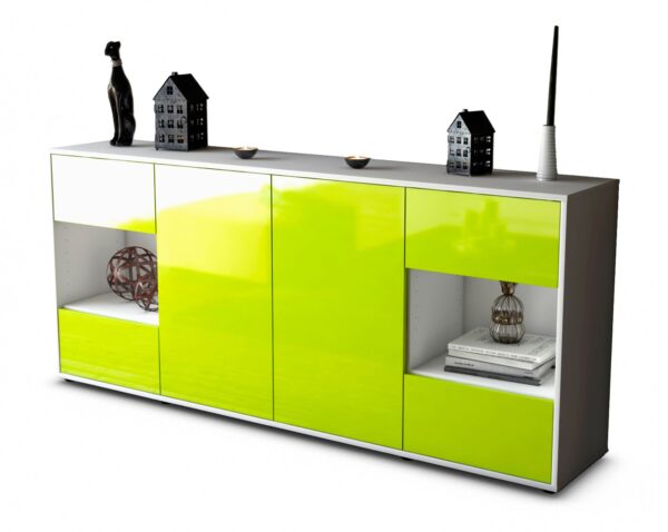 Sideboard Gaia, Grün (180x79x35cm)