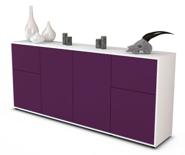 Sideboard Georgina, Lila (180x79x35cm)