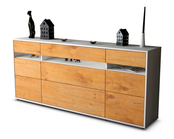 Sideboard Giada, Eiche (180x79x35cm)