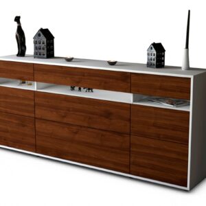 Sideboard Giada, Walnuss (180x79x35cm)