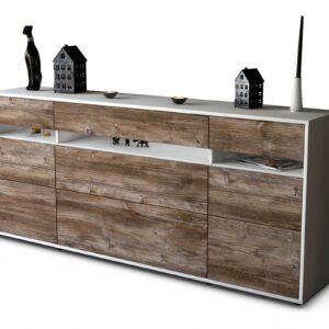 Sideboard Giada, Treibholz (180x79x35cm)